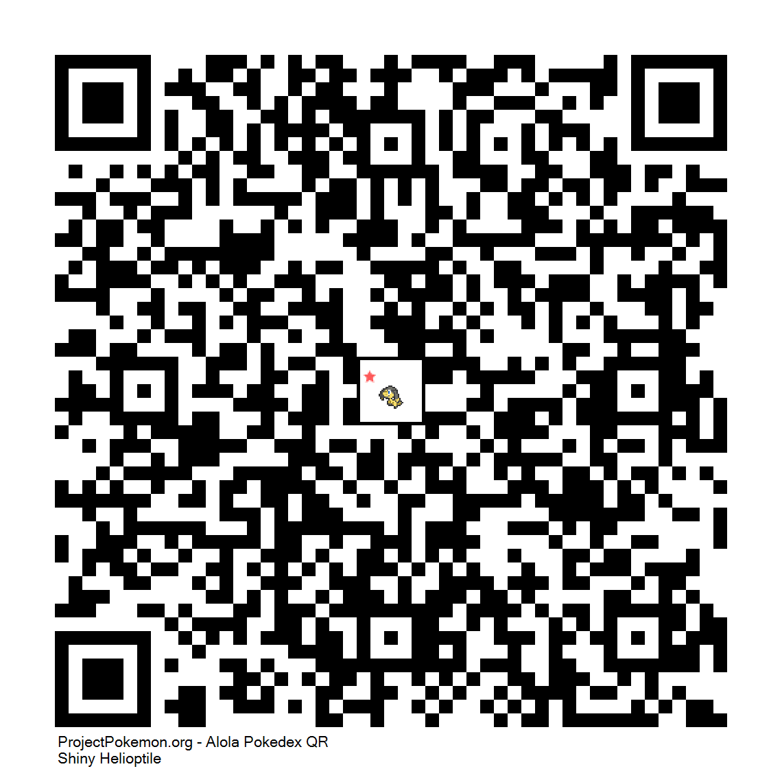 Cdigo QR de Helioptile variocolor